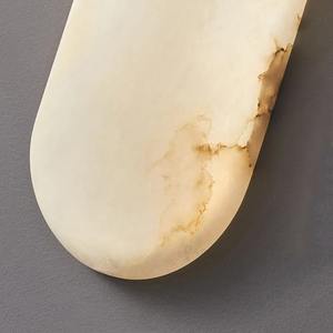 Applique murale semi-cylindrique LED 12W, décor marbre, lampe de chevet, salon, salle à manger, salle de bain, entrée, couloir - Product Image 6