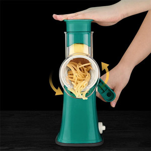 Picadora de Verduras en Oferta, Picadora de Carne de Plástico, Cortadora de Verduras Manual Multifuncional - Product Image 5