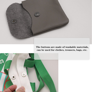 Thân Thiện Với Môi 15Mm 12Mm Chất Lượng Cao Từ Nút 4-Part Kim Loại Snap Móc Trái Tim Mô Hình Hạt Cho Garmentbags Quần Jeans - Product Image 6