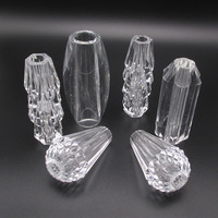 Accessoires de tringle à rideaux en acrylique cristal de luxe décoratifs durables personnalisés par les fabricants
