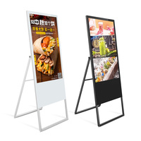 Abrui 40 pouces Android affiche LCD lecteur de publicité écran tactile moniteur intérieur SDK GB intérieur kiosque debout au sol affiche CN;GUA