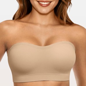 Soutiens-<span class=keywords><strong>gorge</strong></span> push-up sans bretelles pour femmes, <span class=keywords><strong>soutien</strong></span>-<span class=keywords><strong>gorge</strong></span> <span class=keywords><strong>bandeau</strong></span> de maintien, antidérapant, sans <span class=keywords><strong>armatures</strong></span>, rembourré, type tube - Product Image 3