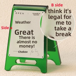 Veilleuse de bureau mignonne avec commande par bouton et LED, formes chat/<span class=keywords><strong>grenouille</strong></span>/plante, panneau double face en ABS, cadeau pour les meilleurs amis - Product Image 5