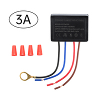 Module de contrôle de variateur de lumière tactile AC110-230V 3A 1A pour lampe de table, interrupteur tactile à 4 niveaux de gradation pour ajuster la luminosité