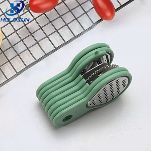 2025 New arrivals tối giản 8 cái thép không gỉ công cụ nhà bếp tiện ích Trái Cây Rau công cụ thiết lập với nhựa xử lý - Product Image 4