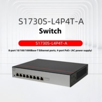 Commutateur réseau personnalisable S1730S-L4P4T-A 10/100/1000 Mbps Alimentation PoE Boîtier métallique Capacité de commutation 16 Gbps Fibre cuivre en stock