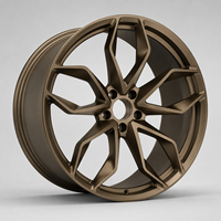 Jantes forgées style V-Spoke de 19, 20, 21 et 22 pouces, 5x114.3, noir satiné pour Tesla Model Y Performance