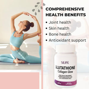 Kapsul pemutih OEM cocok untuk wanita pemutih kulit dan perawatan kecantikan kapsul Anti Penuaan suplemen Herbal Glutathion - Product Image 3