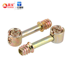 Bán Sỉ Phụ Kiện Lắp Ráp Đồ Nội Thất Phần Cứng Đồ Nội Thất M6 Vít Kết Nối 4 Trong 1 Bu Lông Minifix Vít Đồ Nội Thất - Product Image 6