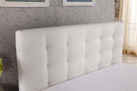 Lit luxueux Lit king-size moderne Cadre de chambre à coucher pleine grandeur Meubles sur mesure