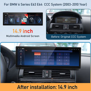 STWEI 14.9inch <b>Car</b> GPS Multimedia Video <b>Player</b> <b>for</b> 6 Series E63 E64 Stereo 4G WiFi Carplay Android Auto Navigation Head Unit - Product Image 4