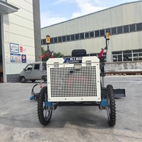 Machine de nivellement laser télescopique pour béton, démarrage à un bouton