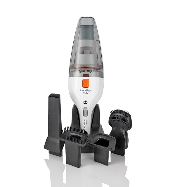 Portable Rechargeable Car Vacuum Cleaner Wet & Dry Handheld Household Cleaning System Lightweight Design Battery-Powered Bagless