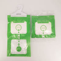 Sachet déshumidificateur suspendu personnalisable 100g 200g au chlorure de calcium avec charbon actif pour placard et armoire