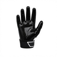 Venta Directa de Fábrica, Guantes de Fútbol Americano Personalizados para Jóvenes y Adultos, Logotipo Personalizado, Palma de Silicona, Diseño Duradero - Guantes de Receptor