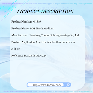 Medio de Cultivo MRS para el Enriquecimiento de Bacterias del Ácido Láctico - Product Image 2