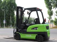 Chariot élévateur électrique de 2,5 tonnes 3 tonnes avec batterie Li-ion Mât triplex Déplaceur latéral Chariot élévateur électrique pas cher en stock 2 tonnes à vendre