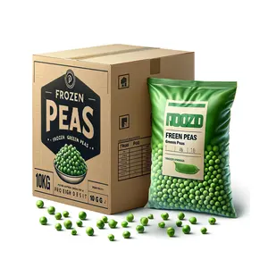 Persediaan jumlah besar IQF kacang polong Premium kacang polong hijau beku seluruh penjualan kacang hijau beku untuk garmen