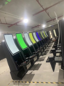 Machine de jeu incurvée de 43 pouces avec interrupteur intégré, machine de jeu avec prix d'usine, qualité supérieure, armoire neuve - Product Image 5
