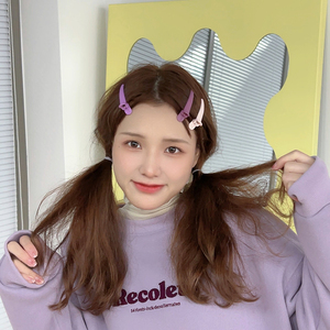 Coréenne douce fille Macaron couleur givré bec de canard <span class=keywords><strong>pince</strong></span> femme couleur unie côté Bang <span class=keywords><strong>pince</strong></span> femmes Offre Spéciale mode Simple épingle <span class=keywords><strong>à</strong></span> cheveux - Product Image 2