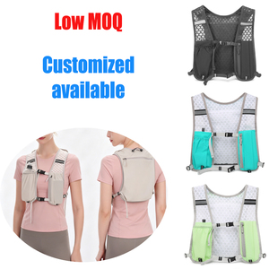 <span class=keywords><strong>Gilet</strong></span> d'hydratation portable en nylon et polyester, personnalisable, faible MOQ, en stock, avec bidons, sac de course inclus, unisexe-adulte - Product Image 2