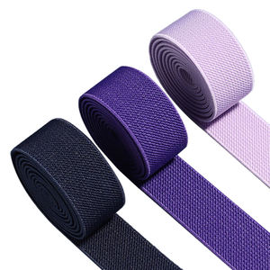 <span class=keywords><strong>Banda</strong></span> elástica de poliéster texturizada personalizada profesional Correa estirada de alto alargamiento para accesorio de <span class=keywords><strong>banda</strong></span> de cinturón de pintura - Product Image 3