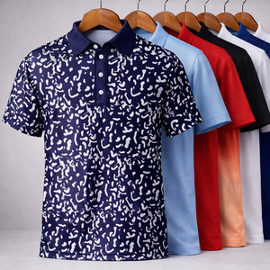 Uniformes de Equipo OEM, Camisetas Polo de Golf Sublimadas de Secado Rápido y Absorción de Humedad, Logotipo Personalizado - Product Image 1