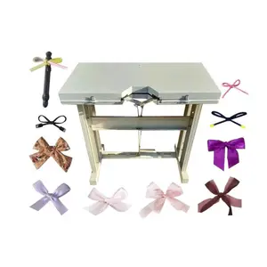 Factory direct selling automatic bow knot making machine for Mini butterfly knot machine