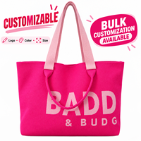 Sac en tricot en gros, double face, avec logo personnalisé, grand format, sac de shopping et de voyage avec doubles sangles pour usage quotidien, prix d'usine en gros