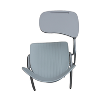 Chaise de bureau de style moderne de haute qualité avec cadre en métal Chaise visiteur empilable avec salle de conférence en plastique Caractéristiques de formation