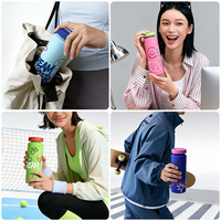 Bouteille isotherme en acier inoxydable mat doux au toucher de 500 ml (17 oz) pour la vente en gros, avec logo personnalisé, faible MOQ, maintien thermique 24/12h
