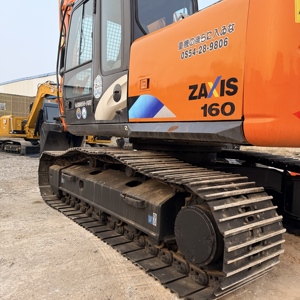 Excavadora de cadenas usada Hitachi ZX160 original japonesa, 16 toneladas, modelo 2024, con motor, bomba y engranajes, maquinaria de construcción para - Product Image 4