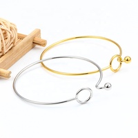 Cierre de Acero Inoxidable de Alta Calidad en Forma de Corazón para Pulsera, Brazalete, Accesorios de Joyería Impermeables para la Creación de Joyas