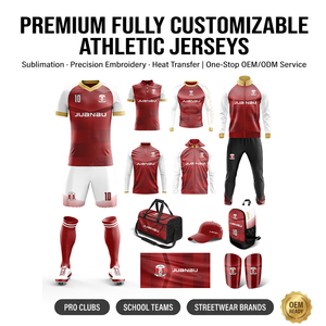 Jersey Sepak Bola Kustom Berkualitas Tinggi dengan Sublimasi Retro, Nama dan Nomor yang Dipersonalisasi, Kaos Sepak Bola untuk Grosir OEM - Product Image 1