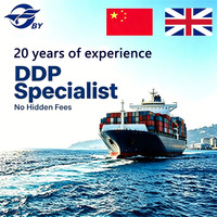 Services logistiques vers le Royaume-Uni, transitaire maritime pour marchandises surdimensionnées, agent maritime DDU/DDP, livraison porte à porte