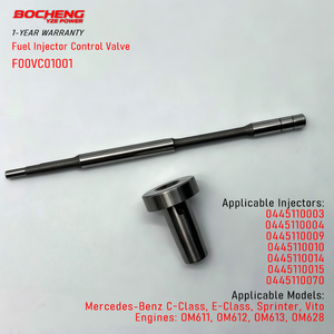 Vanne de commande d'injecteur Common Rail Diesel haute précision F00VC01001 pour injecteurs de la série 0445110 et Mercedes-Benz OM611/OM612 - Product Image 1