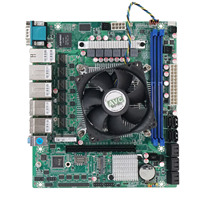 Placa Base BKHD NAS C612 Xeon E5 V3/V4 6LAN con Ventilador de CPU 10*SATA 2*PCIeX16 1*PCIeX8 Servidor de Almacenamiento en Red Truenas LGA2011