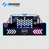 Jeu de réaction mural interactif avec balles LED hexagonales JAMMA |   Activate Light Panel Game pour les parcs d'attractions intérieurs Escape