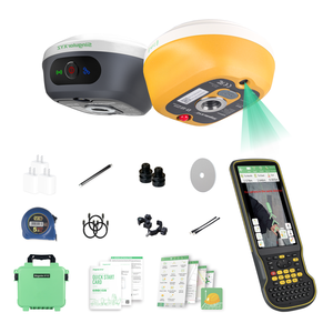 SingularXYZ L1 AR RTK <span class=keywords><strong>GPS</strong></span> AR Stakeout 60 °   Récepteur GNSS professionnel inclinable IMU 15 km UHF pour équipement de relevé radio, base et mobile - Product Image 1