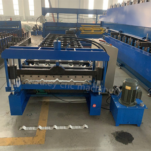 WADLEY 840 Single Layer Trapezoidal Steel Roofing Sheet Roll Forming Machine Glazed <b>Standing</b> Seam Forming Machine Tile Making - Product Image 4