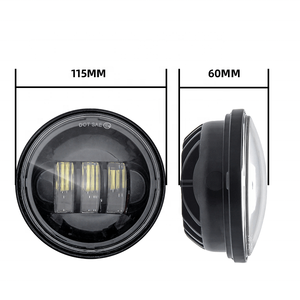 Fari fendinebbia a LED da 4,5 pollici per moto, luci fendinebbia a LED da 4-1/2 pollici per guida, all'ingrosso - Product Image 4
