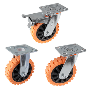 <span class=keywords><strong>China</strong></span>-Direktbezug: Industrielle Schwerlast-Lenkrollen, Geräuscharm mit Kugellager, 4, 5, 6, 8 Zoll - Product Image 6