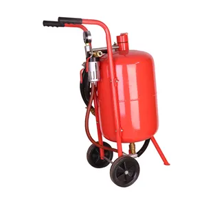 High quality 5 gallon 10 gallon sandblasting machine efficient rust and paint removal