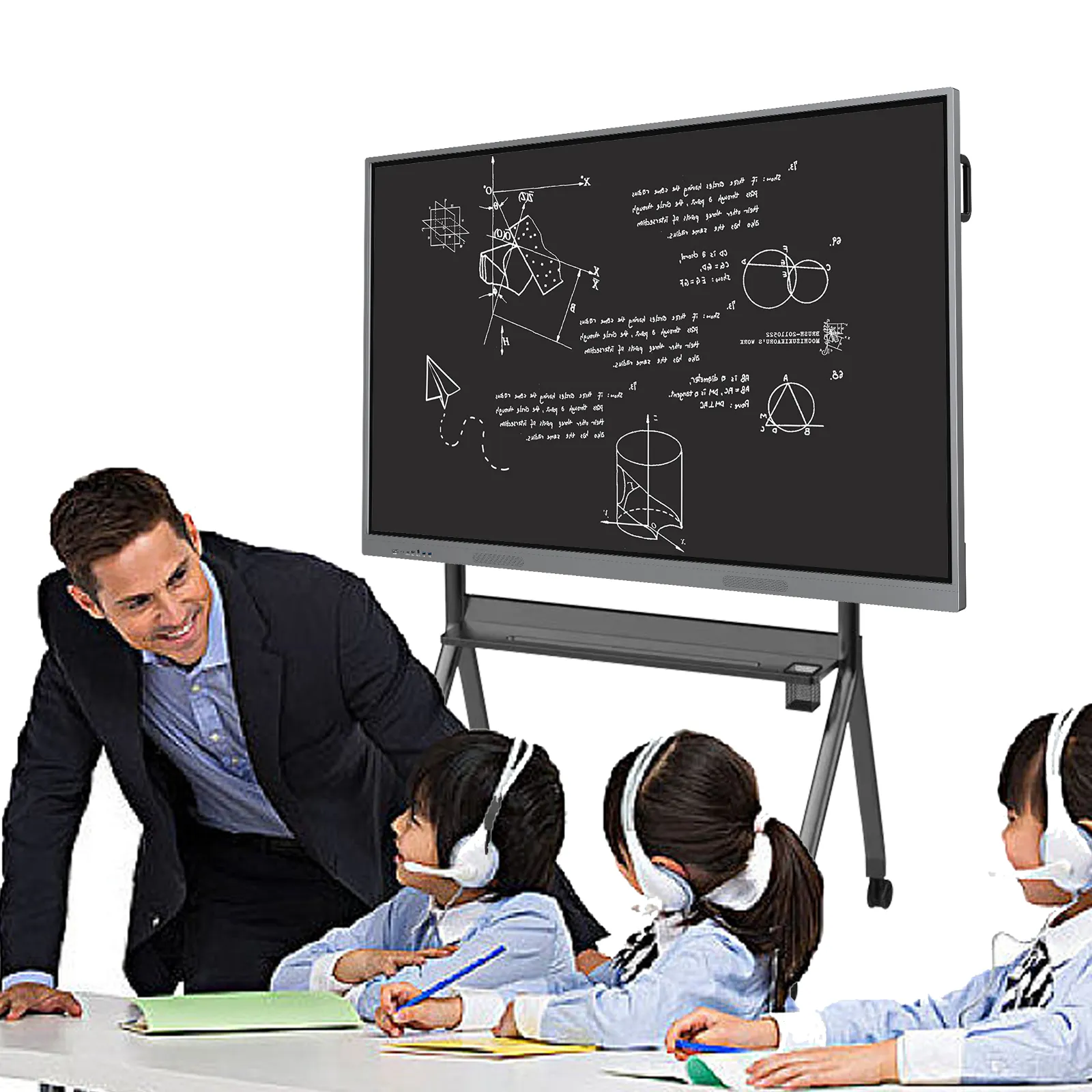 86 inç toplantı odası sınıf ekran elektronik ekran okul dijital düz Panel akıllı beyaz tahta interaktif beyaz tahta