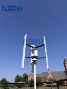 Aerogenerador Vertical de 1kw 2kw 3kw 5kw de Fábrica China, Generador Eólico de 12/48/96v, Inversión en Energía Eólica para Casa y Granja - Product Image 5