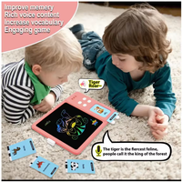 Enfants cadeaux pour anniversaire kiddies tablettes éducatives enfant en bas âge planche à dessin cartes flash lcd dessin tablette jouet