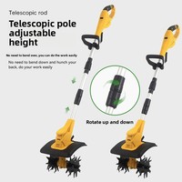 Batterie au lithium Jiayi JY-TC2501 3.0Ah rechargeable, motoculteur rotatif pliable, machines agricoles, outils agricoles