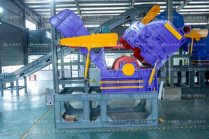 Broyeur à marteaux de grande capacité Broyeur de ferraille 3000 hp Broyeur à tambour en acier pour canette de bière en métal - Product Image 4