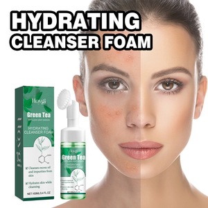 <span class=keywords><strong>Nettoyant</strong></span> moussant hydratant au thé vert Hoygi pour hommes, nettoie en profondeur la <span class=keywords><strong>peau</strong></span> du <span class=keywords><strong>visage</strong></span>, atténue les marques d'acné et éclaircit le teint - Product Image 2