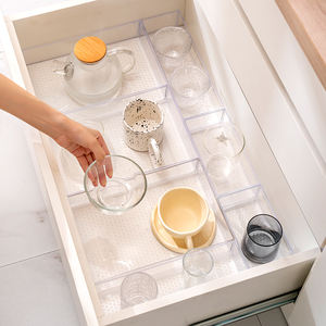 Ultimate Kitchen Organization Premium Acrylic Drawer <b>Dividers</b> & <b>Plastic</b> Trays Food Safe Use - Product Image 3